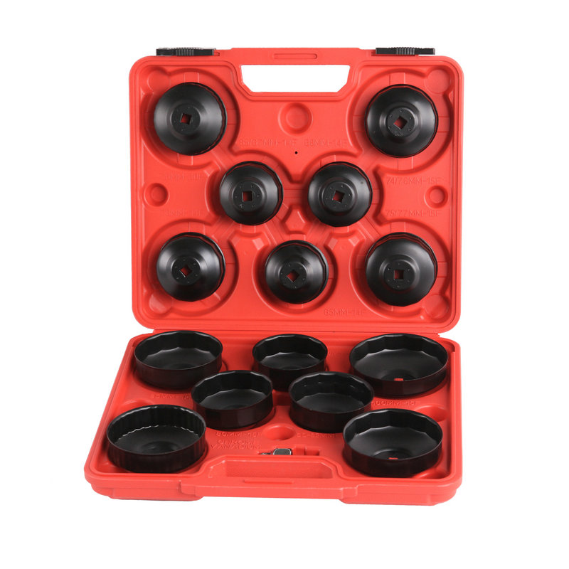 Kit de mantenimiento file-14PC tipo tazón llave de filtro de máquina-A201301